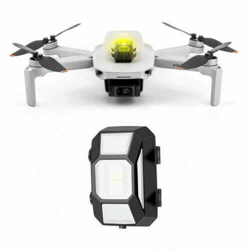Lumină LED STARTRC pentru Dronă DJI Mini, Air, Mavic, Avata. Siguranță în zborul de noapte.