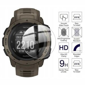 Edzett üveg a Garmin Instinct okosórához