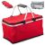 Termikus piknikkosár, bevásárlókosár, összecsukható, piros 128625185
