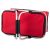 Termikus piknikkosár, bevásárlókosár, összecsukható, piros 128625185