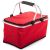 Termikus piknikkosár, bevásárlókosár, összecsukható, piros 128625185