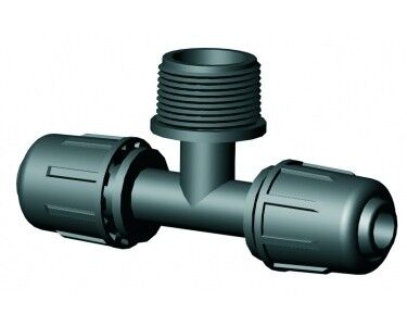 LPE T-idom külső menettel 16 x 3/4 x 16