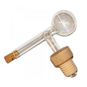 Pálinka kiöntő 0.04cl - Spirit Dispenser with Cork Stopper - Liquid Measuring Tool