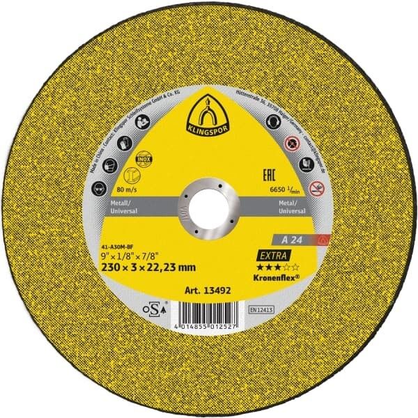 Klingspor 72 VágókorongA 24 EX115X2,5X22,23