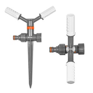 Bradas WHITE LINE spike sprinkler, 2-arm, 153m2 coverage - Irrigation