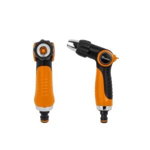 Black Line garden hose nozzle, adjustable spray pattern - Sprinkler Head