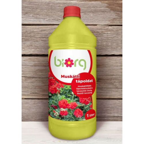 Biorg Muskátli 1 Liter Flüssigdünger für Geranien