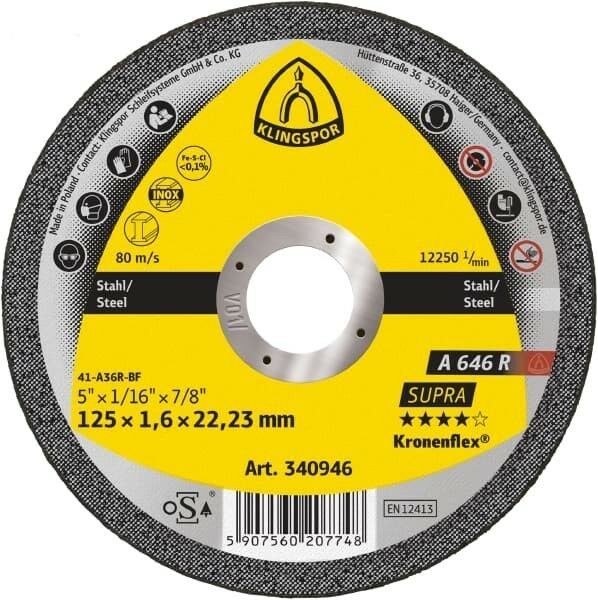 Klingspor A646R Vágókorong 230x1,9x22,2