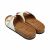 Damen-Slipper, weiß, mit goldener Schnalle, Perletti, 38 EU 128638863