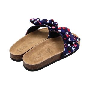 Damen-Slipper mit Punkten und Schleife, Perletti, 38 EU