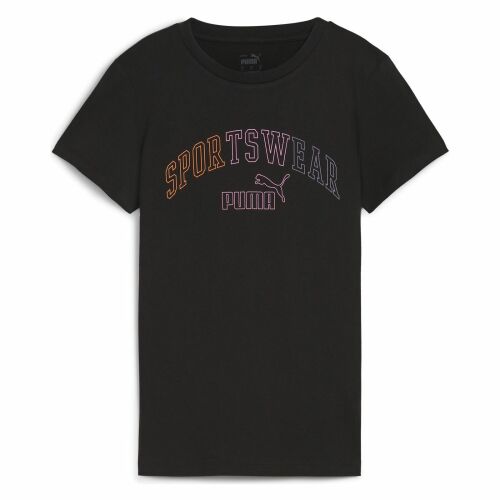 Puma Ess+ Logo Lab Tee 68298601 Női Póló Fekete S 128640714