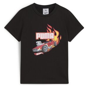 Puma X Hot Wheels Graphic Tee 63006901 Gyerek Fekete 110 128642098 - Puma