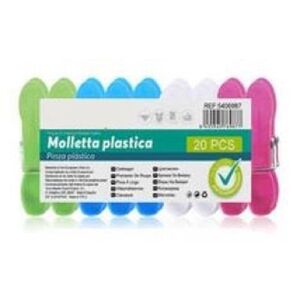 Family csipesz 20db-os 7,5x1,2cm színes 128650929 - Ruhacsipesz