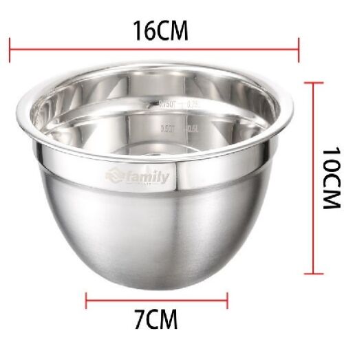 Family keverőtál fém 16X10cm 128651070