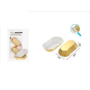 Family muffin forma papír arany 10X7cm 30db/csom 128651761 - Muffin papír