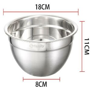 Family keverőtál fém 18X11cm 128651866 - Keverőtál
