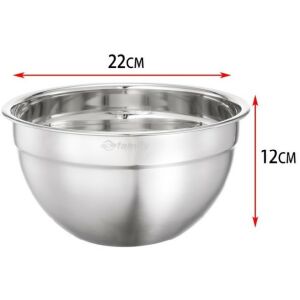 Family keverőtál fém 22X12cm 128651867 - Keverőtál