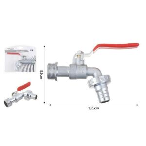 Family kerti csap fém 3/4 13,5x8,5cm 128652713 - Kerti kút és csap