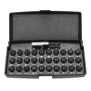 Neo 31-częściowy zestaw bitów do wkrętaka z uchwytem, różne rozmiary i typy - Bithead