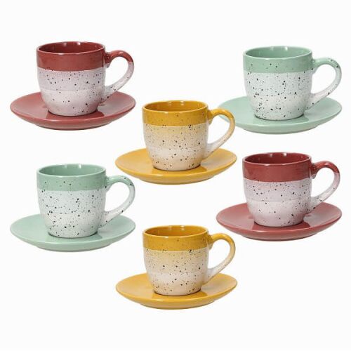 Tognana LAYERS G LOUISE kerámia teás készlet 20cl 6db 128653756