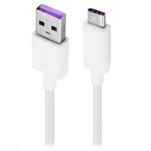 Huawei USB Type-C töltő- és adatkábel, 100 cm, fehér - USB kábel