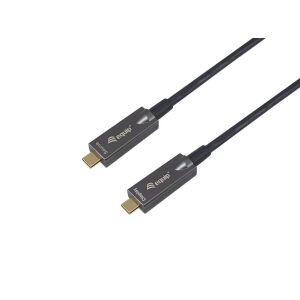 Equip 119463 USB-Kabel USB 3.2 Gen 2 (3.1 Gen 2) 15 M USB C Schwarz 128673607 - USB-Kabel