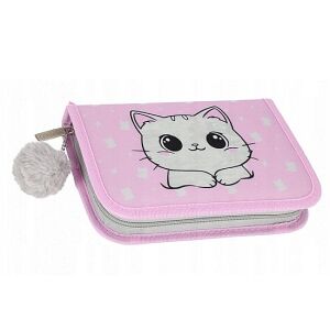 Plüss cicás kihajtható tolltartó felszerelt - Starpak 128674435 - Starpak