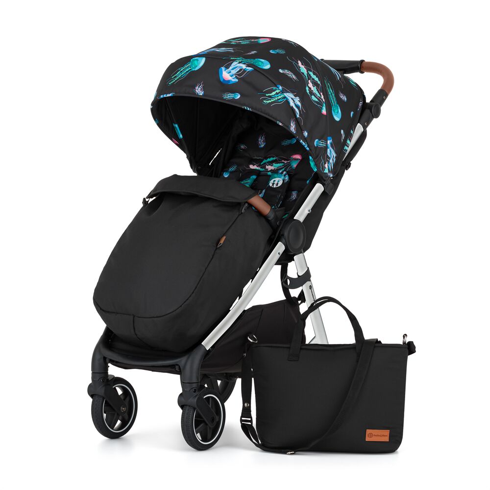 PETITE&MARS Sport babakocsi Royal3 Silver Limited100 Jellyfish