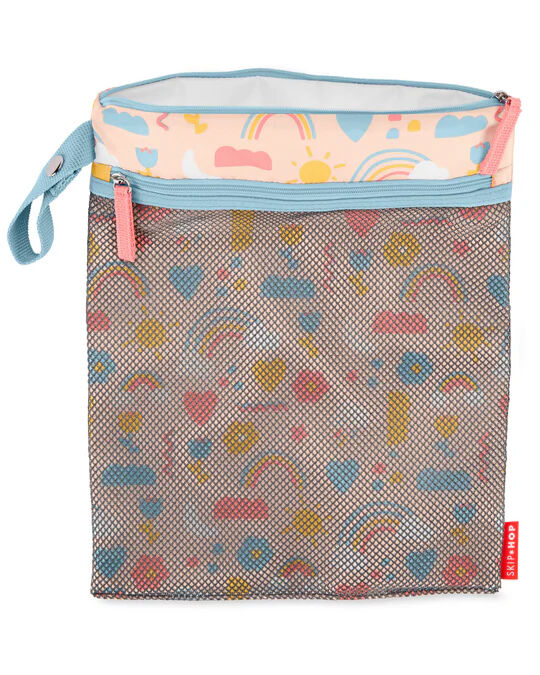 SKIP HOP Spark Style Vrecko nepremokavé Rainbow 30 x 38 cm