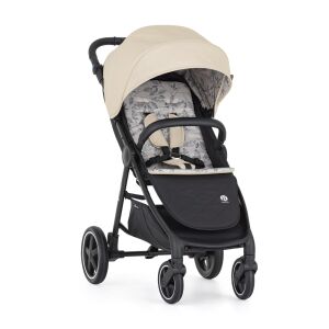 PETITE&MARS Sport Royal3 stroller in Sahara Beige, front view - Petite&Mars