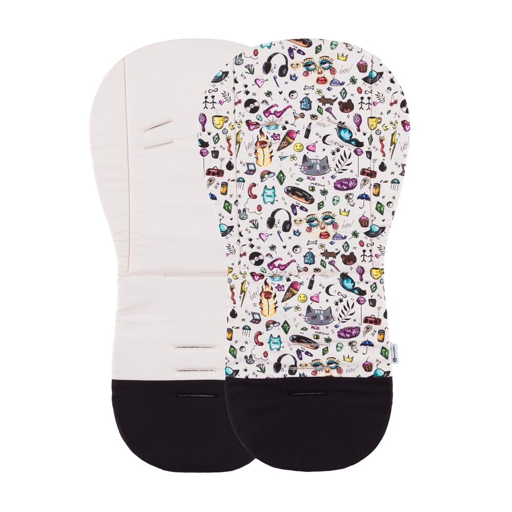 PETITE&MARS Foamy ülésbetét babakocsiba- Limited 100 Tattoo