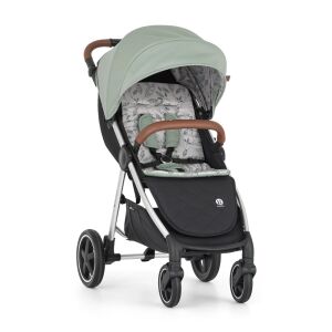 PETITE&MARS Sport Royal3 babakocsi elölnézet, Iron Green tető és ülésbetét - Petite&Mars