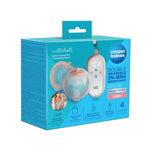 Canpol Babies MilkShell dupla melltartóba helyezhető mellszívó 128676964 - Canpol babies