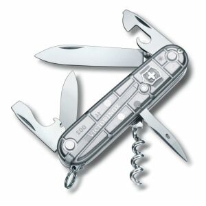 Victorinox Spartan SilverTech svájci bicska, multifunkciós eszköz ezüst házzal - Victorinox