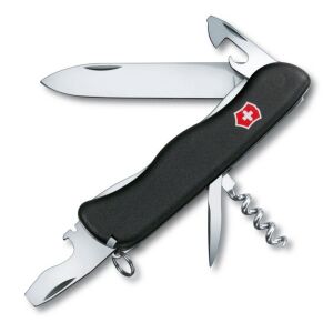Victorinox Nomad 0.8353.3 svájci bicska nagy pengével, dugóhúzóval és konzervnyitóval - Zsebkés tok & Bicskatok