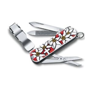 Victorinox Nail Clip 0.6463.840 zsebkés körömvágóval, reszelővel, ollóval és pengével - Zsebkés tok & Bicskatok