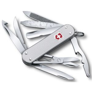 Victorinox MiniChamp Alox ezüst svájci bicska többféle szerszámmal - Zsebkés tok & Bicskatok