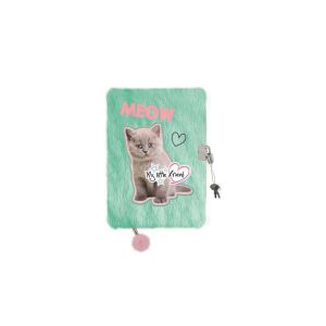 My little friend szőrmés kulcsos napló - A/5 - 96 lapos - Kitty - Meow (686818) 128678724 - St. Majewski