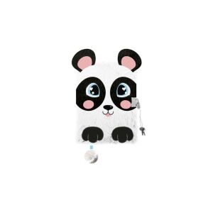 My little friend 3D szőrmés kulcsos napló - A/5 - 96 lapos - Happy Panda (686825) 128678725 - St. Majewski