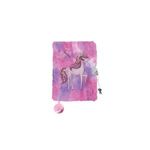 Szőrmés kulcsos napló - A/5 - 96 lapos - Romantic Horse (692758) 128678729 - St. Majewski