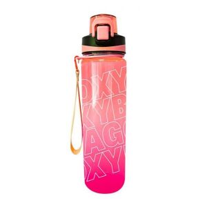 OXYBAG Life 800ml BPA-mentes rózsaszín ombre kulacs sportoláshoz és mindennapi hidratáláshoz - Oxybag