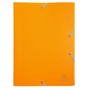 Gumis mappa, PP, A4, EXACOMPTA "Opak", sárga 128682224 - Iratrendezés