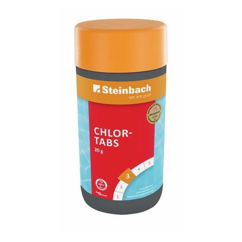 Steinbach Chlor-Tabs 20g medence klór tabletták az úszómedence víz fertőtlenítésére