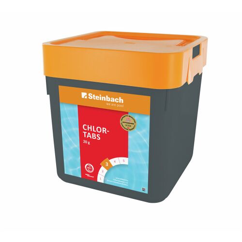 Steinbach Chlor-Tabs 20g medence klór tabletták, 5 kg-os vödör