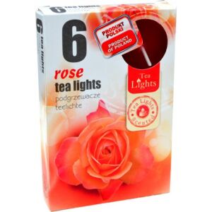 Illatmécses rózsa 6db-os 128695066 - Mécses