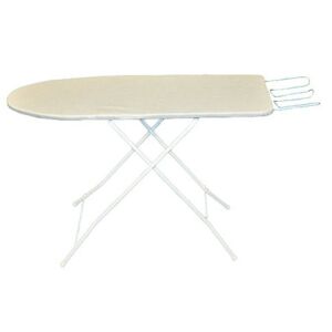Maxi Teflon vasalódeszka, 34x115 cm, állítható magasságú, összecsukható, fehér - Vasalódeszka és Vasalódeszka huzat