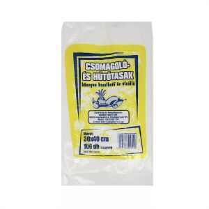 Hűtőtasak 30x40cm 8 mikron 100db/cs. 128708323 - Ételtárolás
