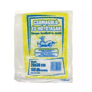 Hűtőtasak 20x30cm 8 mikron 100db/cs. 128708338 - Ételtárolás