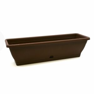 Balkonláda 60 cm Monaco sötétbarna 128711368 - Balkonláda