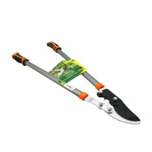 Farmo 014-R2 Teleszkópos ágvágó, ezüst és narancssárga színben, tapadásmentes pengével és ergonomikus fogantyúval - Farmo